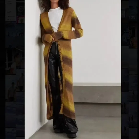 NWT Alexander McQueen Dégradé Open-Knit Cardigan Dress - Picture 1 of 12